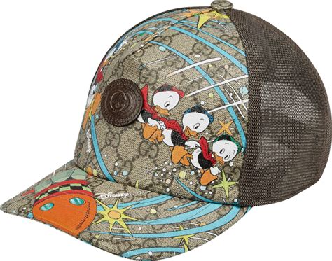 donald duck gucci cap|gucci duck trucker hat.